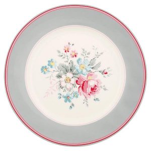 GreenGate Plate Marie grey