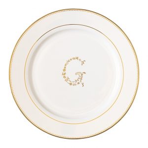 GreenGate Lunch Plate - Frokosttallerken - G gold