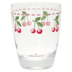 GreenGate Water Glass - Vandglas - Cherry White