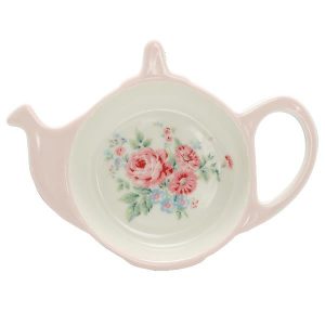 Greengate Teabag holder - Tebrevsholder - Marley pale pink