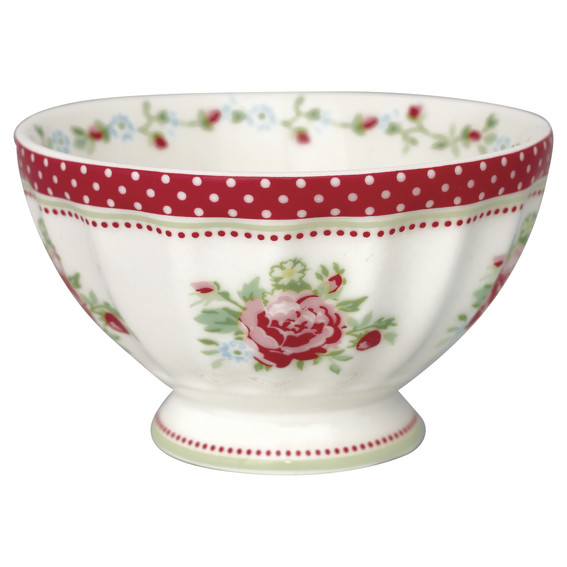 GreenGate French Bowl Medium – Skål – Mary Raspberry