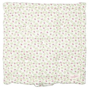 GreenGate Box cushion - Hynde - Lily petit white