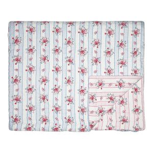 GreenGate Bed Cover/Quilt – Tæppe – Fiona Pale Blue 100 x 140 cm.