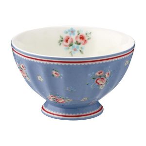 GreenGate French Bowl Medium – Skål – Nicoline Dusty Blue