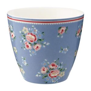 GreenGate Latte Cup Nicoline Dusty Blue