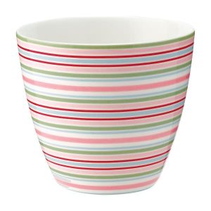 GreenGate Latte Cup – Silvia Stripe White