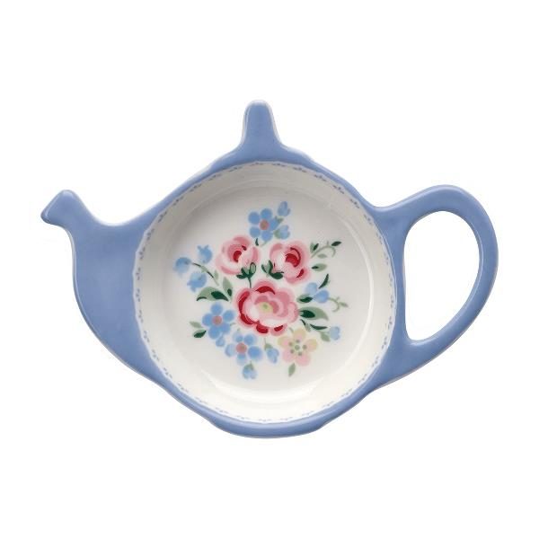 Greengate Teabag holder – Tebrevsholder – Nicoline Dusty Blue